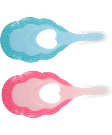 Beavorty 6 STK Baby Toothbrush & Portable Double Glasses Case - Travel-Friendly Manual Toothbrushes for Children & Toddlers | Soft Bristles & Kid-Safe Design - Buy Online on GoSupps.com