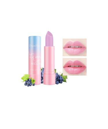 SWEETSHION Moisturizing Lipstick for Girls Waterproof Long Lasting Nutritious Lip Balm Magic Temperature Color Change Lip Gloss 1PC Lip Balm B-02