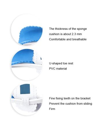 Ymiko Hallux Valgus Corrector Kit - 2 Pcs Toe Straightener and Bunion Splints - Buy Online on GoSupps.com