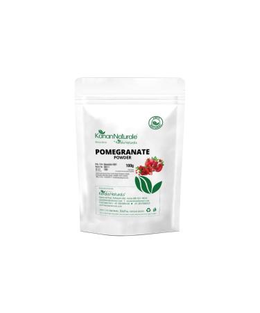 Pomegranate Peel Powder (Punica granatum) 100gm - Reduce Wrinkle - Helps to Protect Skin from Sun Damage Reduce Skin Roughness and Dryness