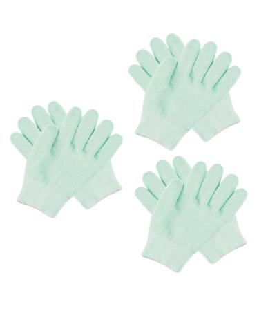FRCOLOR 3 Pairs Moisturizing Gloves Wet Gloves Yarn Spa
