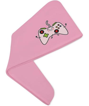 Buy Video Game Controller Microfiber Hair Towel Wrap for Women - 10"x26" Super Absorbent Hair Turban with Button - Buy Online on GoSupps.com
