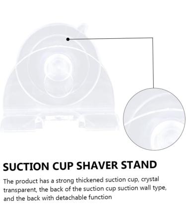 Alipis 12-Piece Shaver Holder Set | Suction Cup Razor Hooks for Bathroom | Durable PVC Bathrobe Wall Holders | 6x5x4cm | Ideal Bathroom Accessories - Buy Online on GoSupps.com