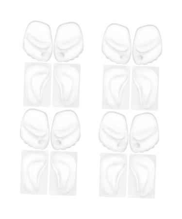 NOLITOY 8 Pairs Silicone Mat Foot Cushion for Heels Metatarsal Pads Shoe Feet Pads for Heels Arch Support Insoles for Women Heel Pads High Heel Women's Arch of Foot