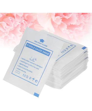 100pcs Non Woven Gauze Dressing & Sponges | Absorbent Gauze Tape & Pads for Wound Care | High Elasticity White Accessories - International Shipping Available - Buy Online on GoSupps.com