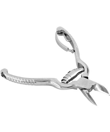 Cuticle Nipper Lightweight 5.3 * 2.2 * 0.5Inch Stainless Steel Compact Size Pedicure Tool Practical Adults for Home Nail Professional Salon - Buy Online on GoSupps.com