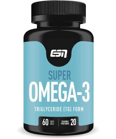 ESN Curcumin Liquid Capsules & Super Omega-3 Bundle - 60 Caps Each | Premium Health Supplements for Enhanced Wellness - Buy Online on GoSupps.com