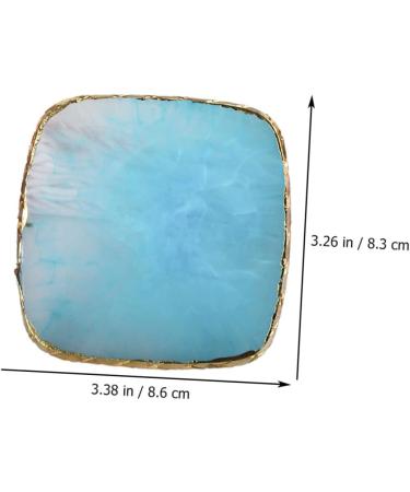  FRCOLOR FRCOLOR Multi-Purpose Nail Polish Mixing Palette Blue Cosmetic Tray for Nail Art and False Nail Display - Buy Online on GoSupps.com