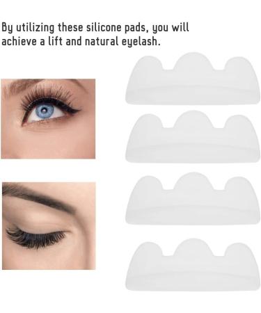 5 Pairs Silicone Eyelash Perming Pads Safety Non-toxic Odorless and Reusable Eyelash Curling Lifting Shield Patch Makeup Tool - Buy Online on GoSupps.com
