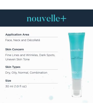 Neocutis Nouvelle+ Retinol Correction Cream | Anti-Wrinkle & Dark Spot Treatment - 30mL - International Shipping - Buy Online on GoSupps.com