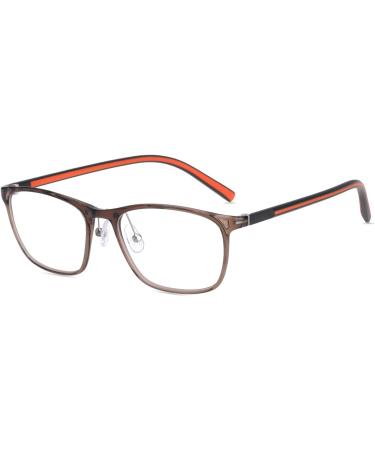 HELES TR90 Blue Light Blocking Glasses +3.75 - Anti Eye Strain & Headache - UV Cut Square Reading Glasses for Men & Women - Buy Online on GoSupps.com