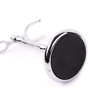 Premium Alloy Razor Holder & Shaving Brush Organizer for Men - Clean Shaving Tool Stand Perfect Gifts (6.5x15.5cm Silver) - Buy Online on GoSupps.com