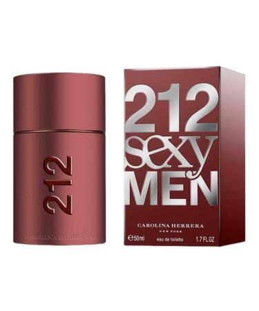 212 Sexy Men Eau De Toilette Spray - 212 Sexy Men - 50ml/1.7oz 1.7 Ounce (Pack of 1)