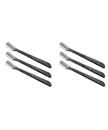Beaupretty 24 Pcs Aluminum Foldable Eyebrow Shaper Razor for Face Women Razors Facial Razors for Women Microblading Razor Lady Tools Travel Toiletry Shaving Kit Girl Makeup Set Miss