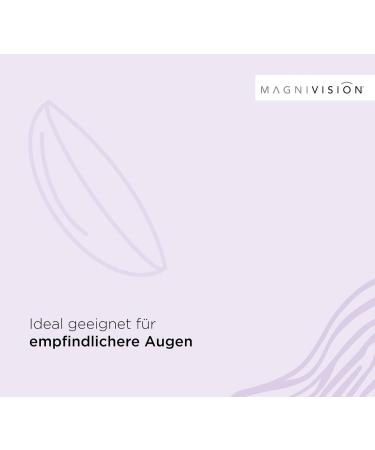 Magnivision Daily Lenses Basic - 8 Soft Contact Lenses -3.00 Dpt Hydrogel with UV Filter Preservative-Free for Comfortable Wear - Buy Online on GoSupps.com