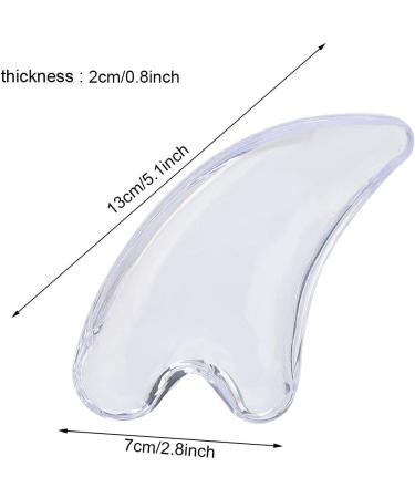 Buy Verdant Touch Gua Sha Plate - Natural Resin Detox Massage Tool for Thin Face | 180mm Black - Buy Online on GoSupps.com