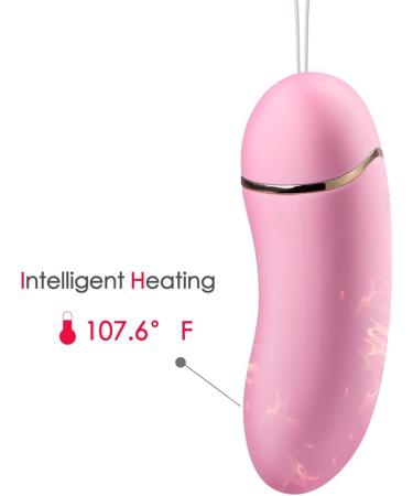 YRYPDQ 12Frequency Quiet Waterproof Silicone Love Egg for Women and Couple(Pink) Pink Plus - Buy Online on GoSupps.com