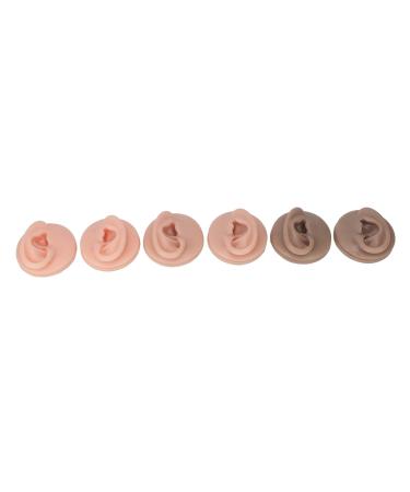 3 Pairs Flexible Silicone Ear Models for Jewelry Display & Piercing Exercises - Reusable Soft Ear Shapes - Buy Online on GoSupps.com