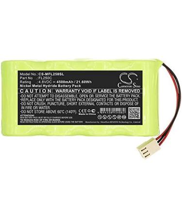 Battery Replacement for Metland FL250C FL250HV FL250VA-N LX250 - International Shipping Available - Buy Online on GoSupps.com