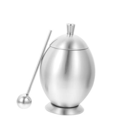 Zerodeko 1 Set Seasoning Bottle Seasoning Box Seasoning Pots Flour Dispenser Food Container Sugar Canisters Condiment Containers Food Storage Container Storage Box 304 Stainless Steel Tea