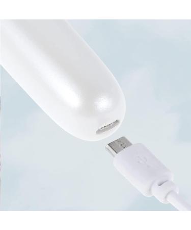 Child Silicone Electric Ear Wax Removal Kit | USB Rechargeable Ear Cleaner Tool for Safe & Painless Ear Cleaning - White - Buy Online on GoSupps.com