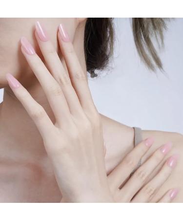 Zaubern gel4Home- UV wraps UV nail foils gel nail wraps semi cured gel nails (pink clear)