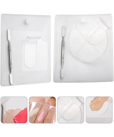 Hemobllo Palette de Maquillage Acrylique 2 Sets Bague Palettes pour M lange de Couleurs Vernis Ongles et Maquillage Outil pour Nail Art Professionnel et Usage Personnel - Buy Online on GoSupps.com