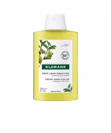 Klorane Purifying Citron Shampoo 200 Ml Unisex