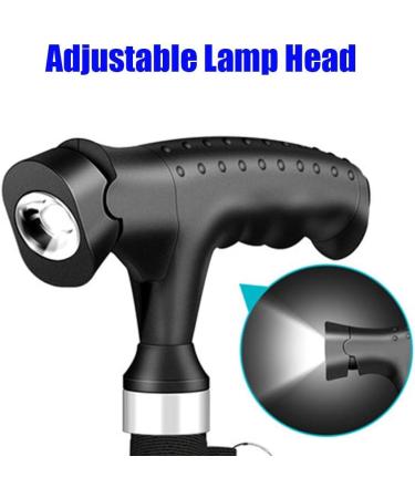 Walking Sticks for Women Lightweight with LED Light with Ergonomic Handle with 3 Non-Slip Bases Interesting - Buy Online on GoSupps.com