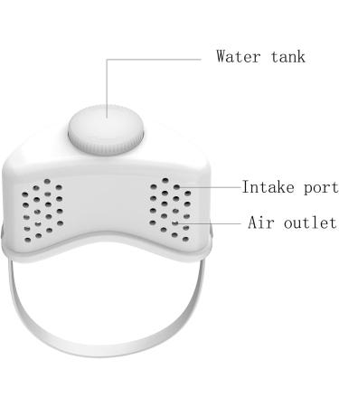 Portable Electric Anti Snoring Device | Sleep Better with Air Purifier Filter | Snoring Solution for Family | White - Buy Online on GoSupps.com