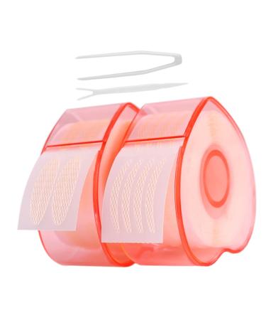 NOLITOY 2 rolls Strip Invisible Tape Sticker Self-adhesive Eye Ktape Makeup Lifter Beauty Strips Moment