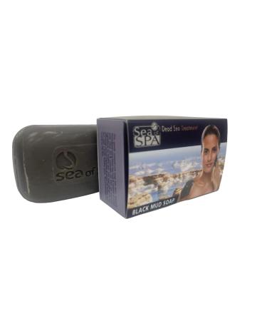 Sea of Spa Dead Sea Minerals Black Mud Soap 125g | Natural Skincare & Deep Cleansing - Buy Internationally - Buy Online on GoSupps.com