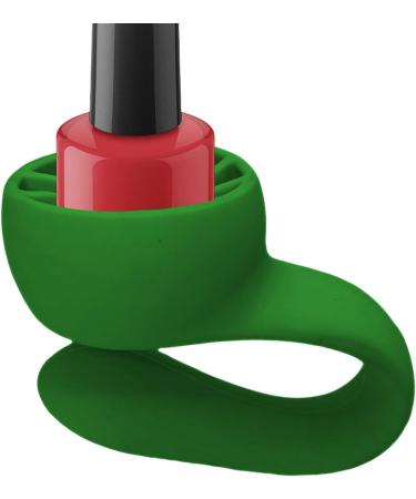 Nail Polish Holder | Wearable Manicure Display Tools - Anti Slip Grip Suction Flexible Silicone Nail Polish Holder Stand For Personal And Business Use - Buy Online on GoSupps.com