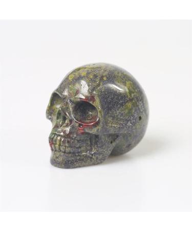 Natural Crystal 1-Pack Jasper Skull Specimen Oblique Amphibole Gemstone Statue Power Stone Crystal JZIGTDEM - Buy Online on GoSupps.com