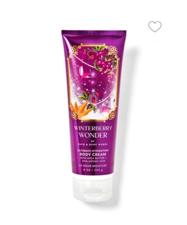 Bath & Body Works - Winterberry Wonder - 3 Piece Bundle - Spray - Body Cream - Shower Gel - Full Size and Hello Gorgeous Gift Bag. - Buy Online on GoSupps.com
