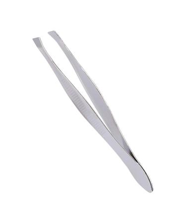 SunshineFace 12pcs Stainless Steel Slant Tweezers - Eyebrow Shaping & Hair Removal Makeup Tool - International Shipping Available - Buy Online on GoSupps.com