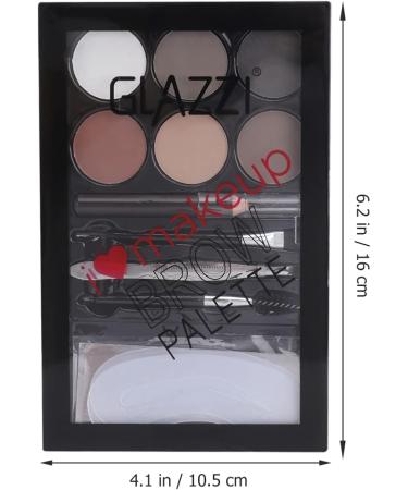 FOMIYES Matte Eyeshadow 6 Colors Blendable Warm Eye Shadows Makeup Kit Make Up Set Nude Smoky (A - Buy Online on GoSupps.com