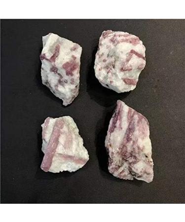 BAYDE 1pc Natural Gemstone Crystal Stones Rough Red Tourmaline Quartz Stone 120g-180g Ornaments WANHONGYIN Natural Luster - Buy Online on GoSupps.com