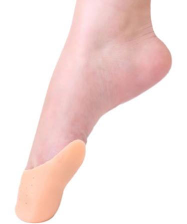 Skin Color Silicone Gel Toe Pads - 1 Pair for Women | Breathable & Protective Feet Care Caps (Model c59 86f 27b b3a 491) - Buy Online on GoSupps.com