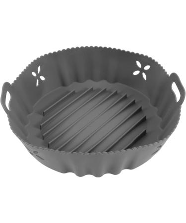Zerodeko 3pcs Reusable Silicone Pot Air Fryers para Air Fryer Air Fryer Fryer Oven Pan Airfryer Greyx3pcs 20x6.5cmx3pcs - Buy Online on GoSupps.com