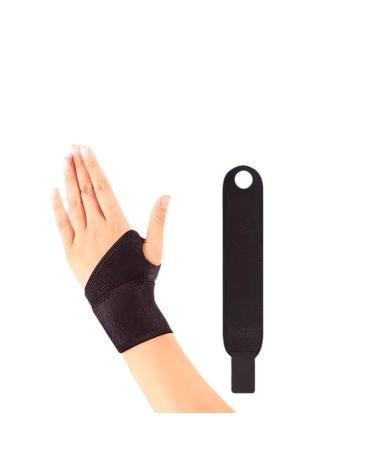 Wrist Support Brace Carpal Tunnel Wrist Brace Wrist Compression Strap Adjust to Fit Thumb Stabilizer Sports Wrist Guard for Sports Protecting Joint Pain Relief Fitness Black