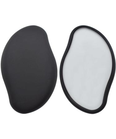 Crystal Hair Remover | Hair Removal for Women - Skin Exfoliator Removal Tool for Women Men Arms Legs Back Crystal Hair Remover Skin Exfoliator Tool Apply to Any Part of Body Huajuan Black - Buy Online on GoSupps.com