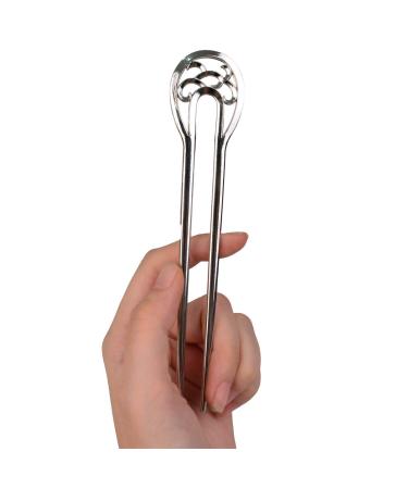 Bleiou 6 Pcs U Shape Hair Fork Alloy Hair Stick Metal Hair Pins - Stylish Hair Accessory Set - Buy Online on GoSupps.com