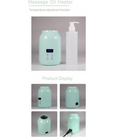 Massage Oil Warmer (2x) - Adjustable Temperature 30-65 C | Stylish White Plastic Bottle for Essential Oils | Enhance Wellness & Relaxation - Buy Online on GoSupps.com