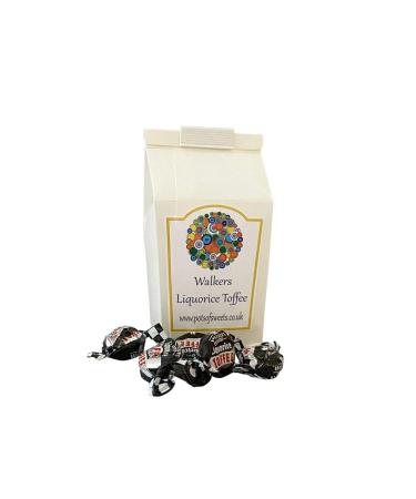 Personalized Customise with Your Own Message or Image 250g Carton of Individually Wrapped Walkers Liquorice Toffees