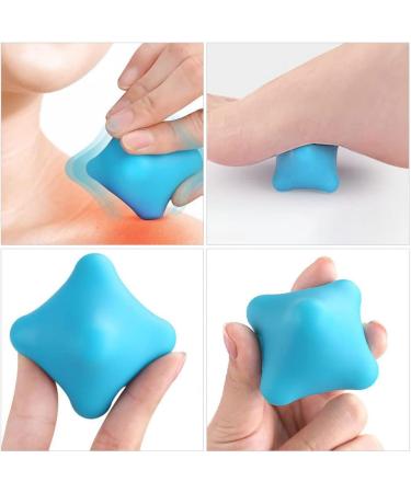 Beaupretty Deep Tissue Massage Balls for Pain Relief | Trigger Point Lacrosse Ball & Hand Grip for Foot and Muscle Recovery - Buy Online on GoSupps.com