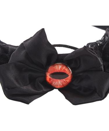 TQUXNGA Evil Eyes Headband For Women Pleated Headband Black a Headband Gothic Headband Goth Headpiece Punk Headband - Buy Online on GoSupps.com