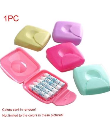 Portable Period Kit Storage Bag for School, Outdoor Travel - Holds Sanitary Napkins and Tampons - Buy Online on GoSupps.com