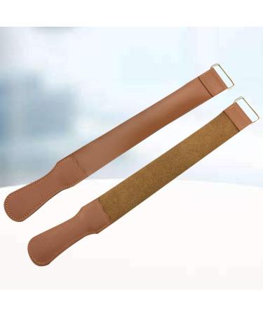 Exceart 2-Part Hairdressing Razor Set - Leather Accessories for Hair Removal & Barbering - Buy Online on GoSupps.com