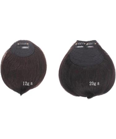 Bangs Hair Clip Bangs Hair for Women Bangs Hair Clip Extension Brazilian Human Hair Blunt Bangs Clip In Thick Natural Hair Extension Non-Remy Clip-In Neat Bang Hairpieces Bangs Clip in Hair (Color : Natural Color 20g T - Buy Online on GoSupps.com